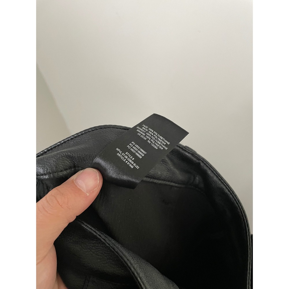 Aritzia Wilfred Free Lucy Pants in Black Size 6 Faux Leather Contemporary - Picture 11 of 11